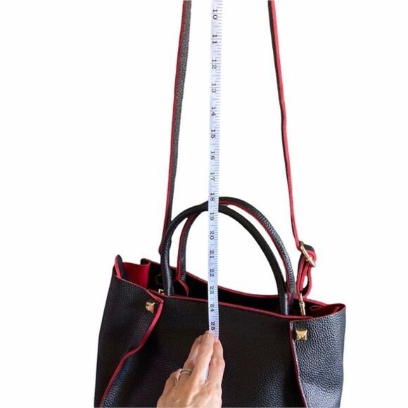 Pink Haley Mia Handbag in Black - Picture 11 of 11